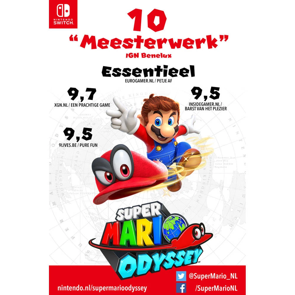 Nintendo Switch Super Mario Odyssey 4 Nintendo Switch Super Mario Odyssey - Afbeelding 2