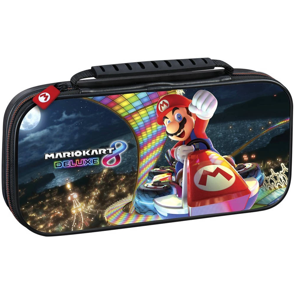 BIGBEN Officiële Nintendo Switch Travelcase Met Mario Kart 8 4 BIGBEN Officiële Nintendo Switch Travelcase Met Mario Kart 8 - Afbeelding 2