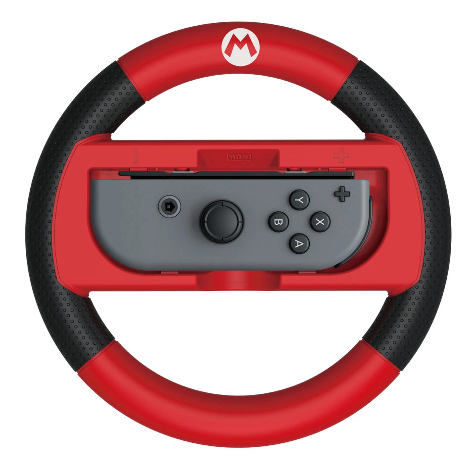 No Brand Nintendo Switch Hori MK8 Deluxe Racing Wheel Mario - Rood 4 No Brand Nintendo Switch Hori MK8 Deluxe Racing Wheel Mario - Rood - Afbeelding 2