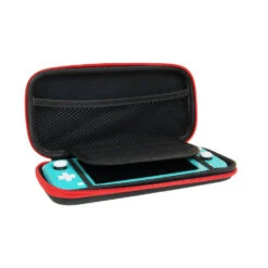 Qware Switch Lite Beschermhoes - Zwart/rood