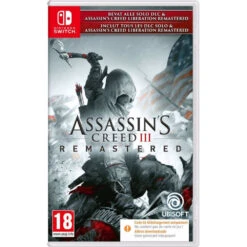 No Brand Nintendo Switch Assassin's Creed III Remastered - Code In A Box