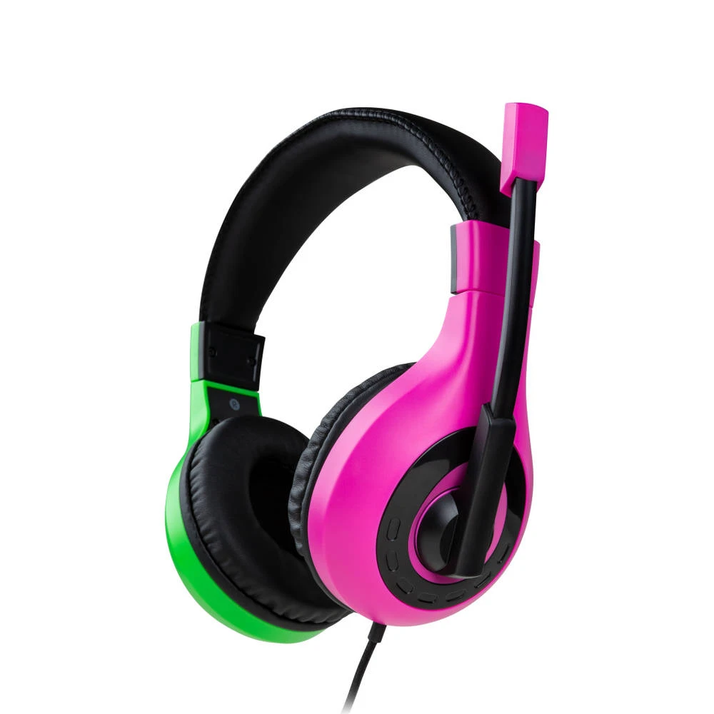 Bigben Nintendo Switch Gaming Headset - Paars/groen 7 Bigben Nintendo Switch Gaming Headset - Paars/groen - Afbeelding 5