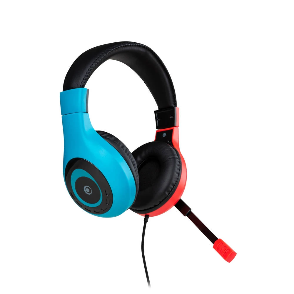 Bigben Nintendo Switch Gaming Headset - Rood/blauw 7 Bigben Nintendo Switch Gaming Headset - Rood/blauw - Afbeelding 5
