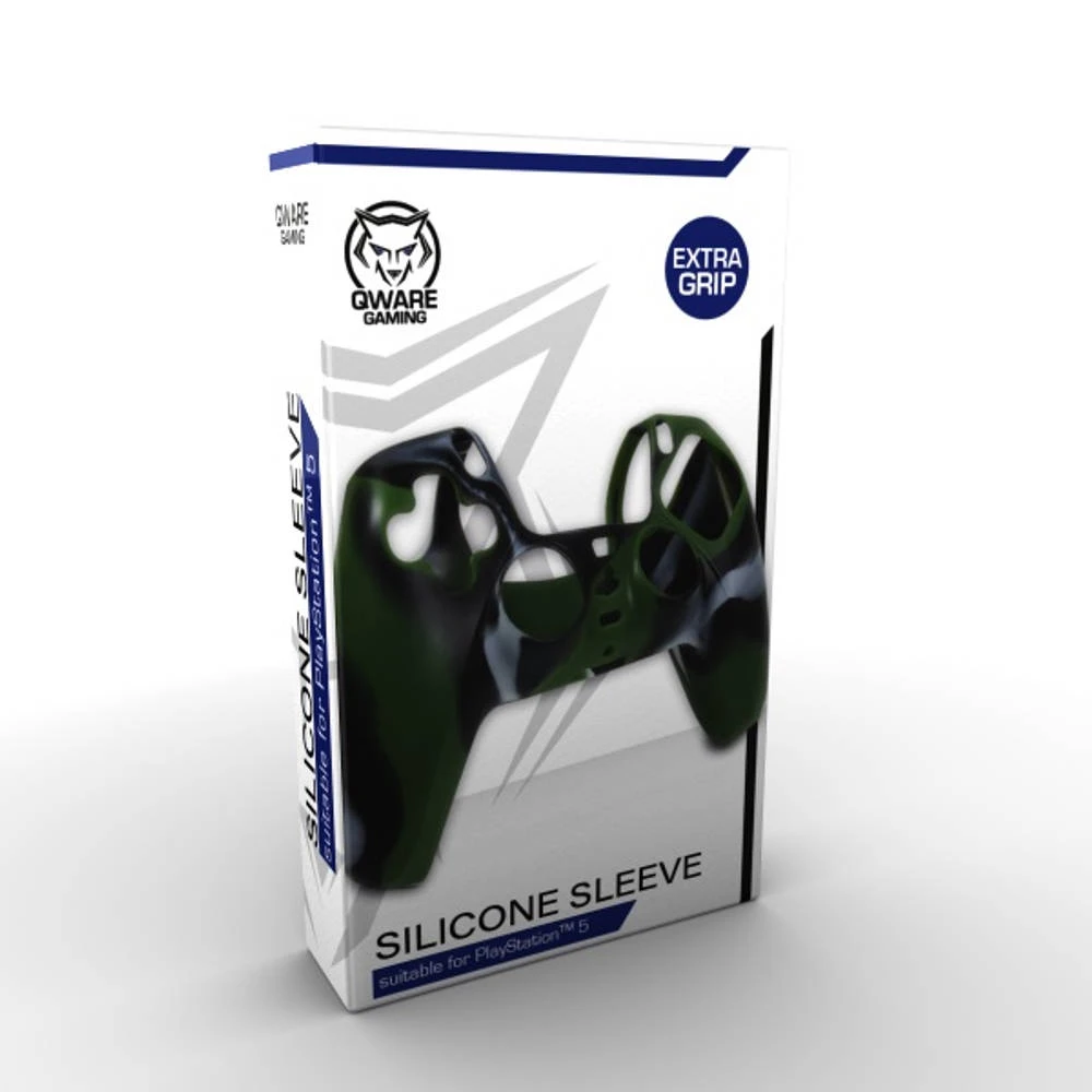 PS5 Qware Silicon Controller Skin - Camouflage 4 PS5 Qware Silicon Controller Skin - Camouflage - Afbeelding 2