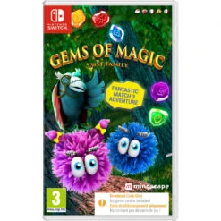 No Brand Nintendo Switch Gems Of Magic: Lost Family - Code In A Box