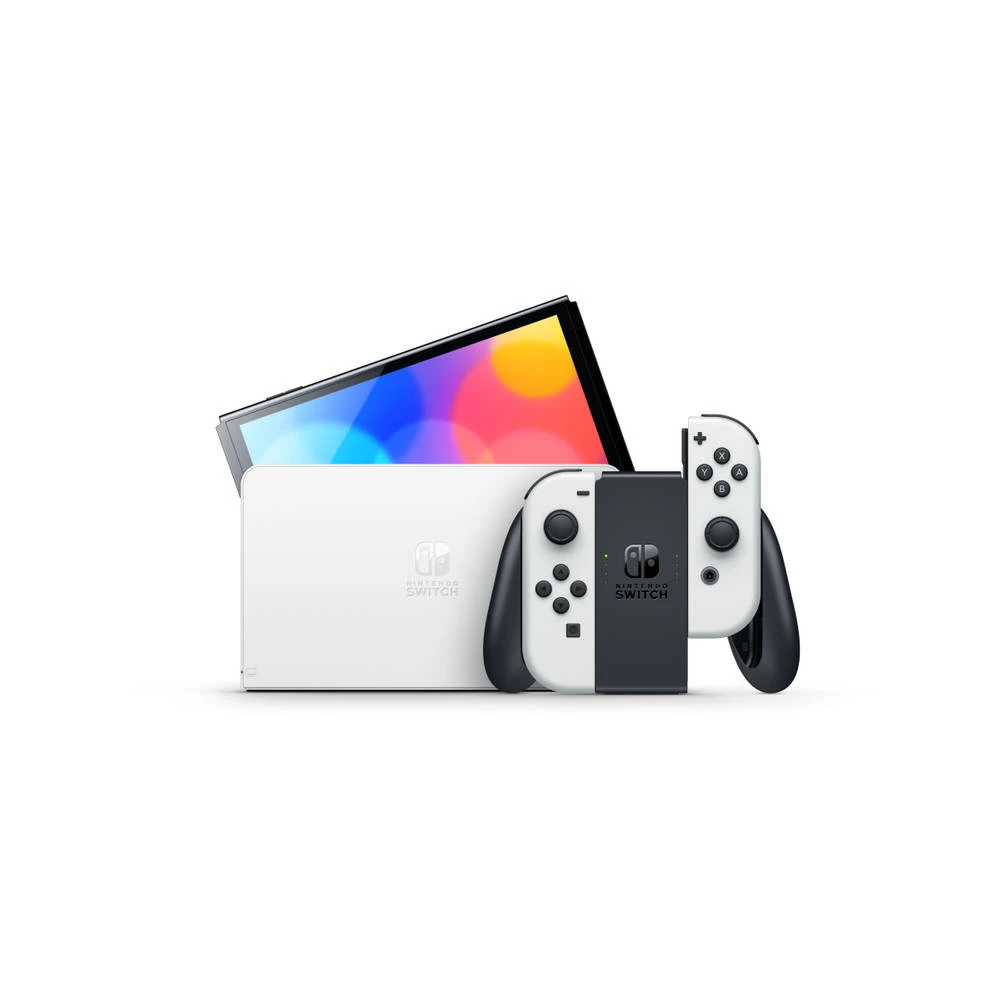 Nintendo Switch OLED - Wit 5 Nintendo Switch OLED - Wit - Afbeelding 3