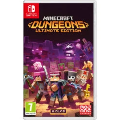 No Brand Nintendo Switch Minecraft Dungeons Ultimate Edition