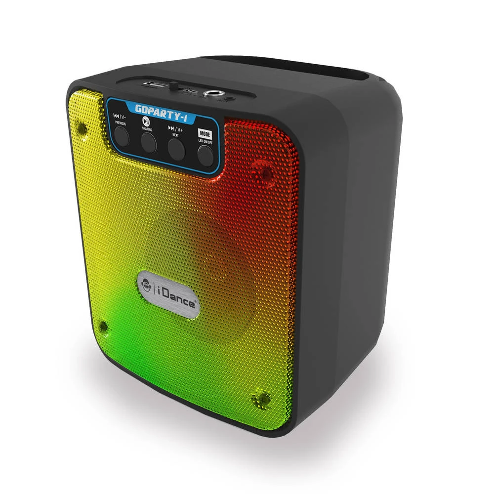 No Brand IDance GoParty-1 Bluetooth Draadloze Speaker Met Discolamp 5 No Brand IDance GoParty-1 Bluetooth Draadloze Speaker Met Discolamp - Afbeelding 3