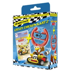 No Brand Nintendo Switch Crazy Chicken Kart 2 Bundel - Code In A Box