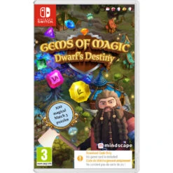 No Brand Nintendo Switch Gems Of Magic: Dwarf's Destiny - Code In A Box