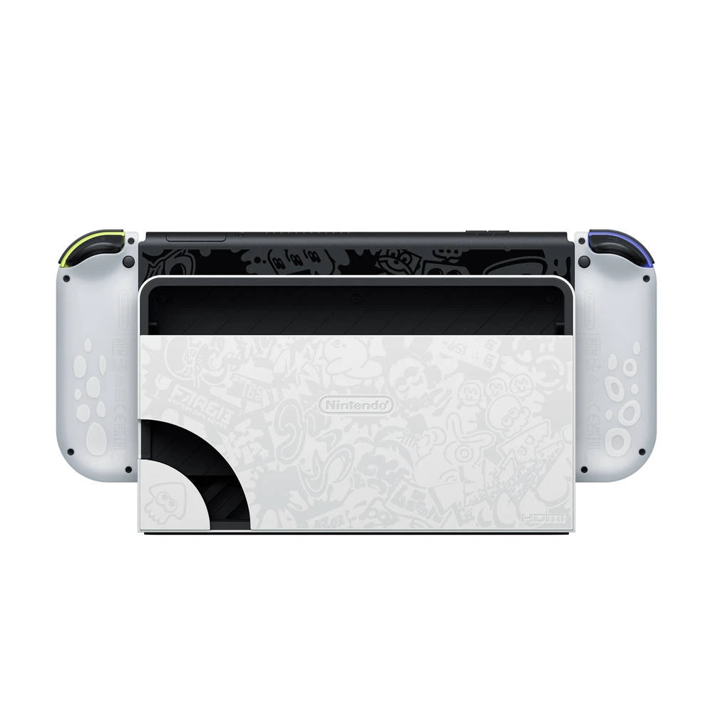 Nintendo Switch OLED Splatoon 3 Edition 6 Nintendo Switch OLED Splatoon 3 Edition - Afbeelding 4
