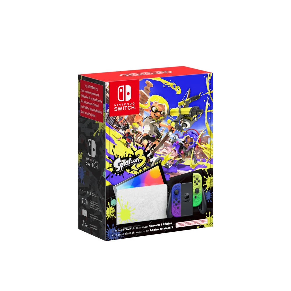 Nintendo Switch OLED Splatoon 3 Edition 3 Nintendo Switch OLED Splatoon 3 Edition