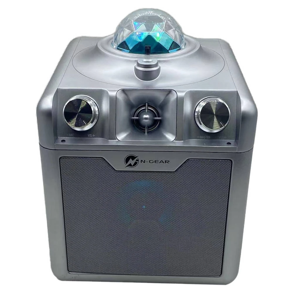 No Brand N-Gear Disco Star 710 Silver Speaker 6 No Brand N-Gear Disco Star 710 Silver Speaker - Afbeelding 4