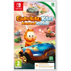 No Brand Nintendo Switch Garfield Kart Furious Racing - Code In A Box