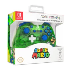 No Brand Nintendo Switch PDP Gaming Rock Candy Luigi Lime Controller -PlayToko Winkel 1994397 a380735d