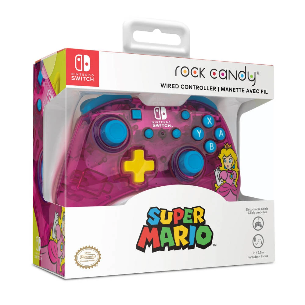 No Brand Nintendo Switch PDP Gaming Rock Candy Bubblegum Peach Controller 5 No Brand Nintendo Switch PDP Gaming Rock Candy Bubblegum Peach Controller - Afbeelding 3