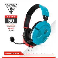 No Brand Turtle Beach Recon 50 Gaming Headset - Rood/blauw -PlayToko Winkel 1996683 1a98631a